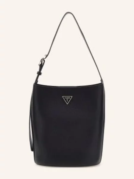 Guess Torba Meridian Z Woreczkiem schwarz czarna
