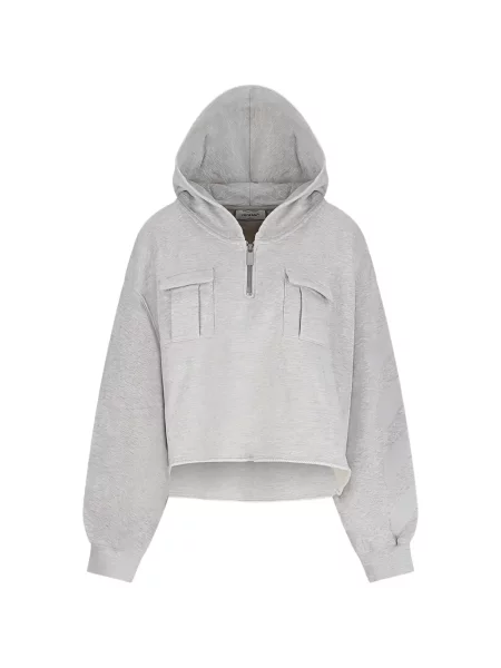 Hanorac cu glugă Off-white alb