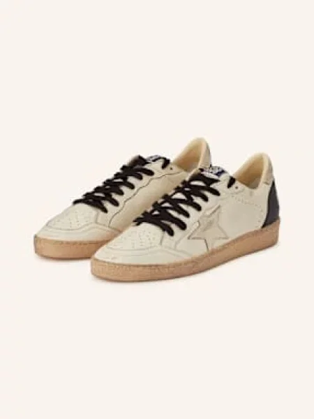 Golden Goose Sneakersy Ball Star weiss białe