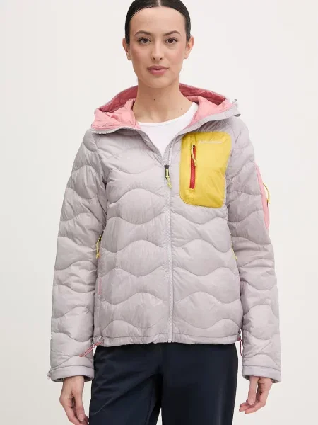 Peak Performance kurtka puchowa Helium Utility fioletowa