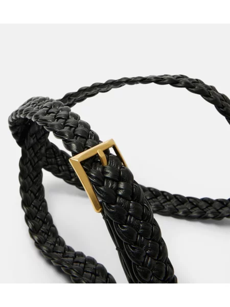 Curea Bottega Veneta din piele negru