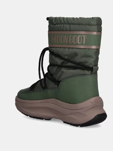 Сапоги Moon Boot зеленые