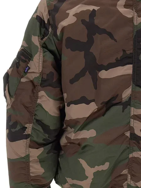 Geacă bomber Alpha Industries verde