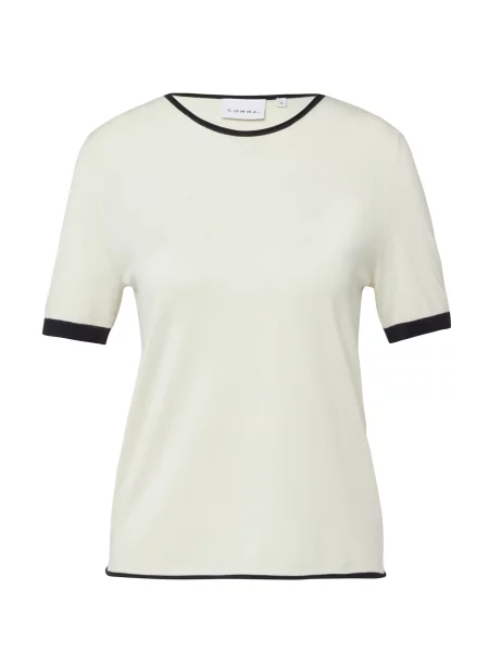 COMMA Pulover temno rjava / naravno bela