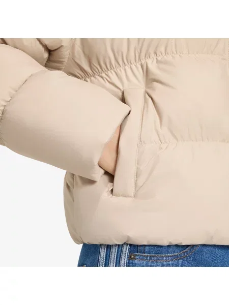 Пухено яке adidas Short Padded Jacket Khaki Three XS