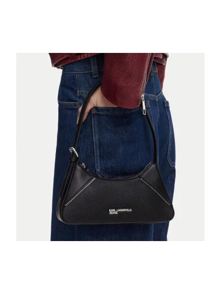 Kabelka Karl Lagerfeld Jeans černá