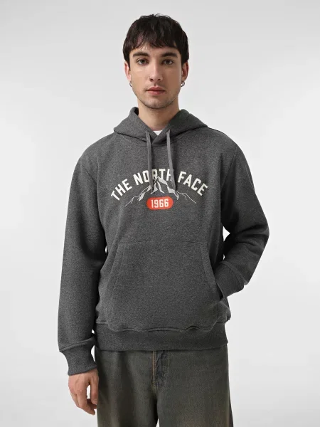 Худі The North Face Varsity Graphic бавовна/поліестер сірий