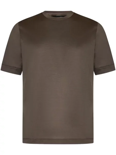 Tricou Franzese Collection maro