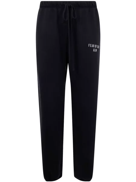 Pantaloni Fear Of God Essentials cu imagine negru
