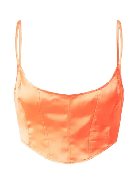 Nasty Gal Top portocaliu