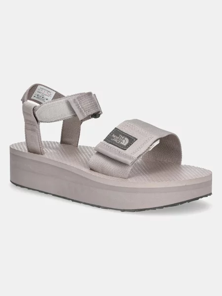 Сандали The North Face Skeena Platform с платформа сиво