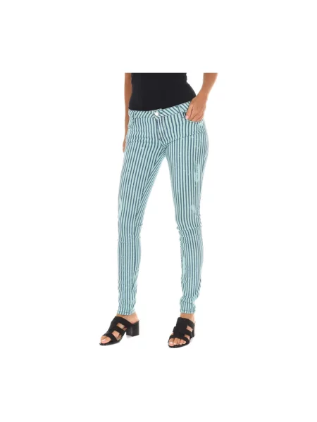 Długie jeansy Met zielone