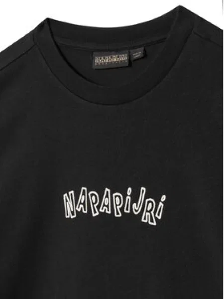 Napapijri Marškinėliai S-Flein juoda