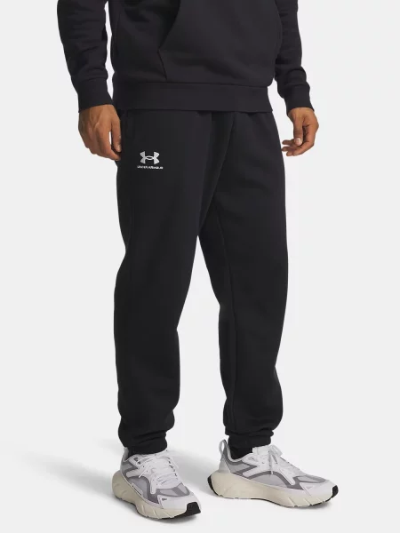 Under Armour UA Icon Fleece Joggers spodnie dresowe ocieplane XL czarne
