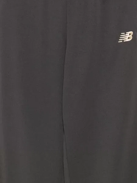 Pantaloni New Balance cu broderie gri