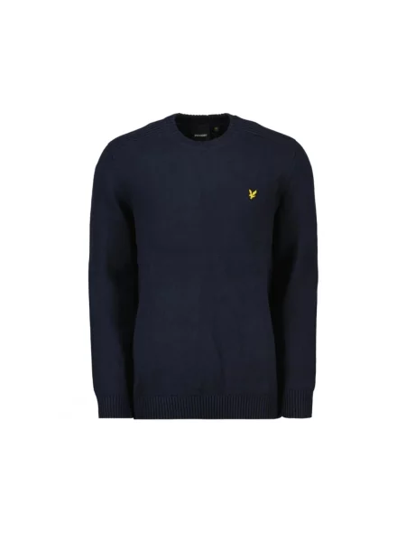 Sweter Lyle & Scott niebieski