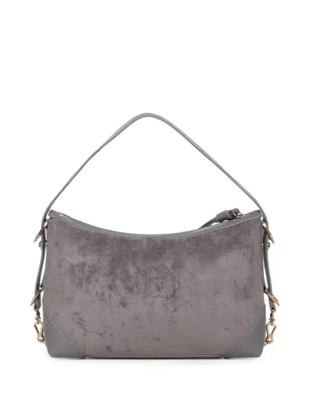 Torbica Love Moschino s autogramom siva