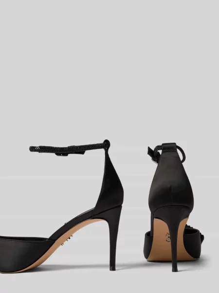 Czółenka Steve Madden z kamieniami do tańca czarna