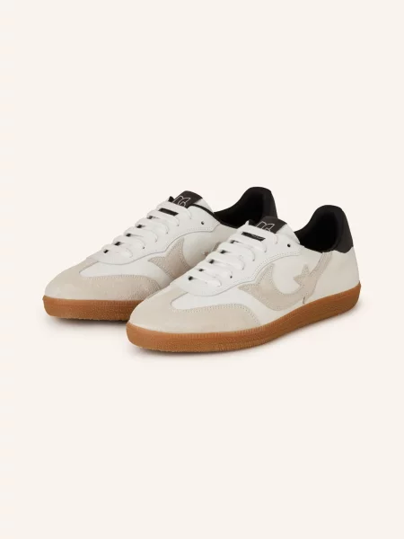 Ba&Sh Sneakersy bílá/ světle šedá/ černá bílé