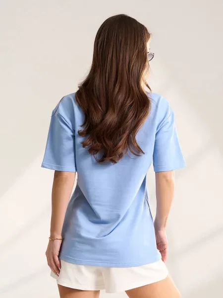 Футболка ISSA Plus блакитний