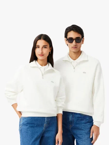 Толстовка Lacoste біла