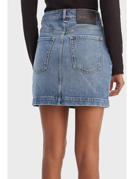 Спідниця Hugo блакитна