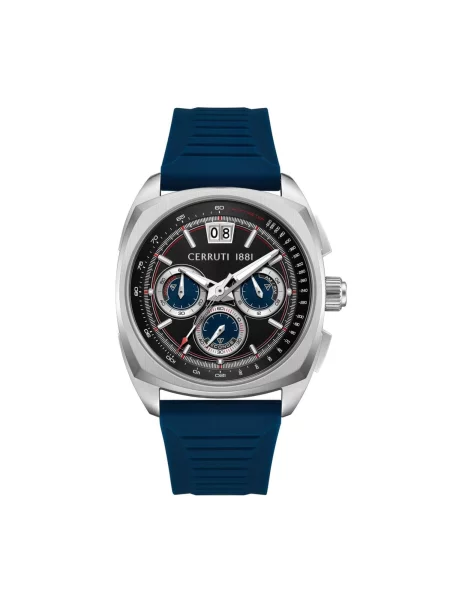 CERRUTI Analogové hodinky Chronograph Cuneo' modrá