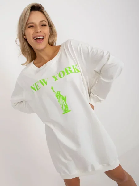 Hanorac Fashionhunters alb