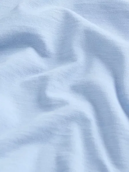 Tricou Woolrich cu decolteu în V albastru