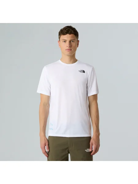 Tricou pentru bărbați The North Face Multiple Placement alb