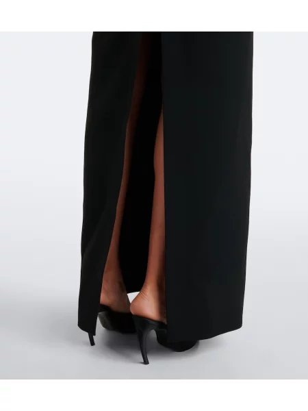 Rochie David Koma cu gât halter negru