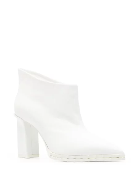 Botine Rayla K din piele alb