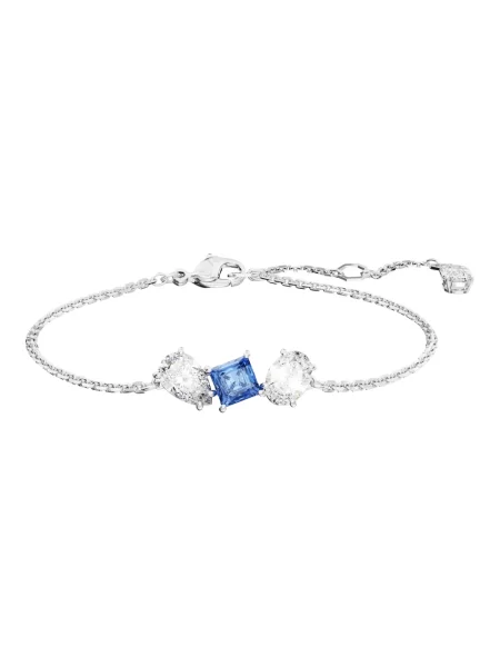 Bransoletka Swarovski szara