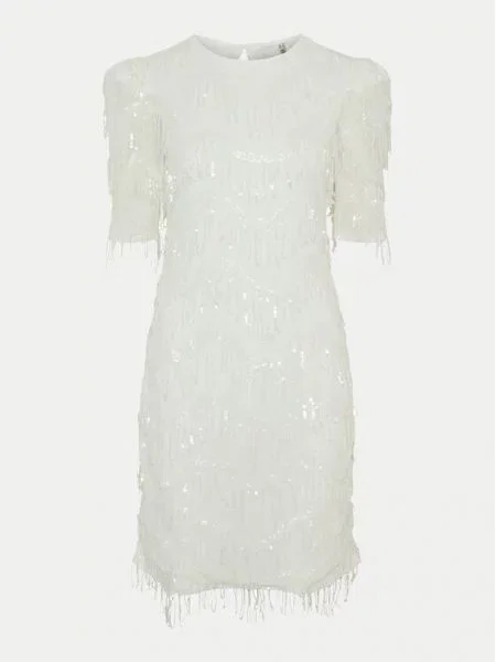 Cocktail obleka YAS bela