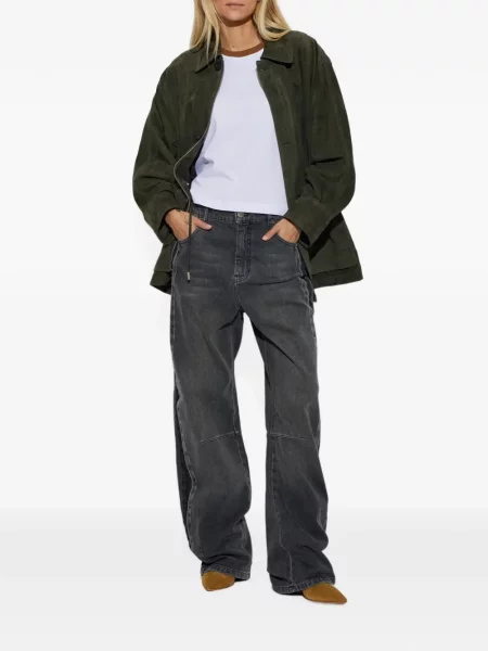 Tricou Munthe cu broderie alb