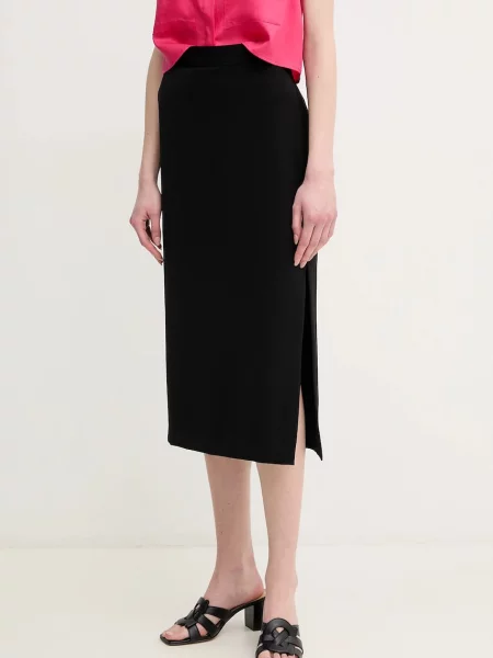 Fustă tip creion Marc Aurel până la genunchi negru