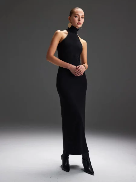 Rochie maxi Vatkali negru