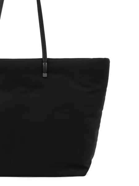 Geantă shopper Dkny cu autograf negru