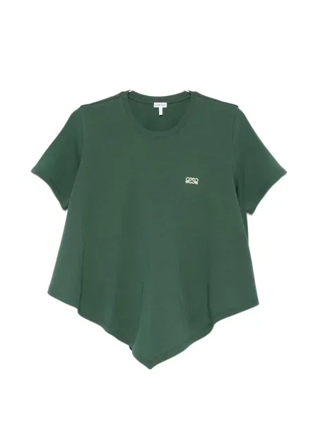 Tricou Loewe asimetric verde