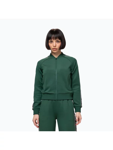 Bluză pentru femei Pitbull Verona Collar Zip bottle green verde