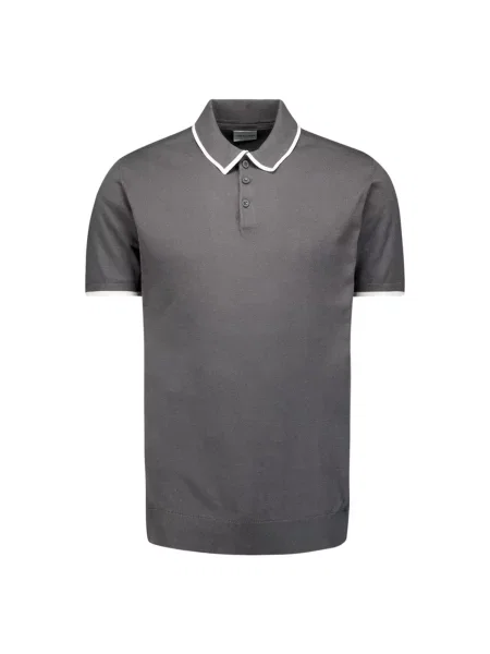 No Excess Tričko tmavě šedá bílá