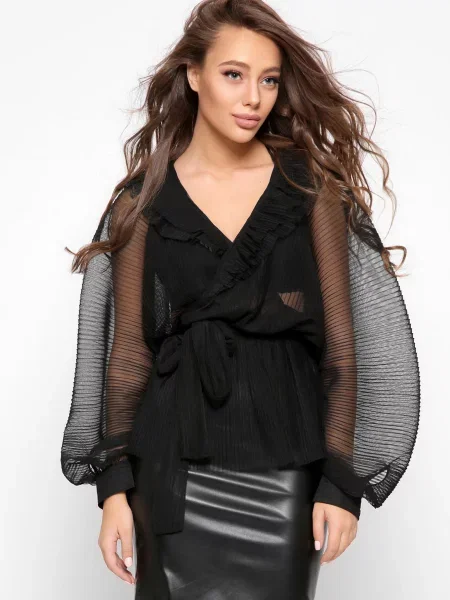 CARICA Блуза чорний