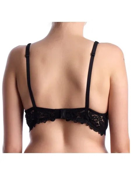 Sutien balconette Lormar negru