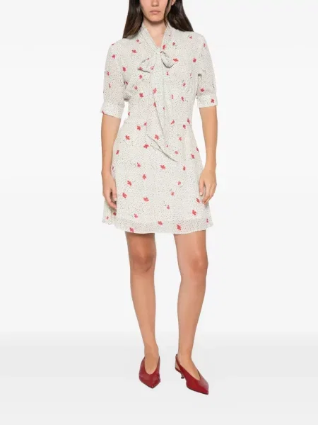 Rochie mini Mar De Margaritas cu funde cu model floral