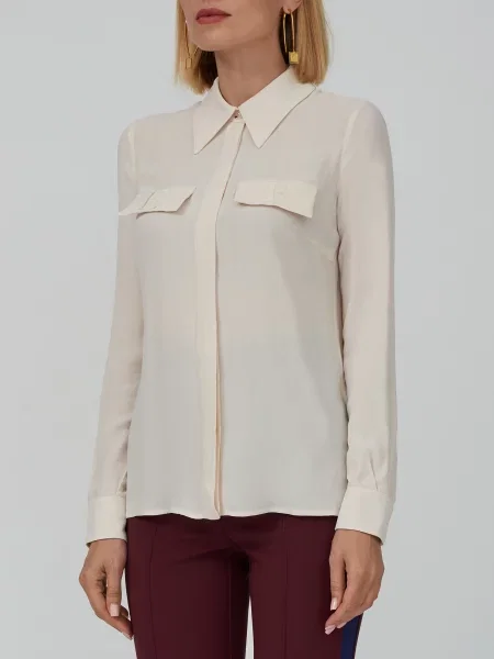Блуза Elisabetta Franchi бежева
