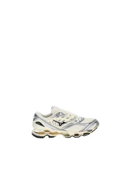 Sneakersy Mizuno skórzane białe