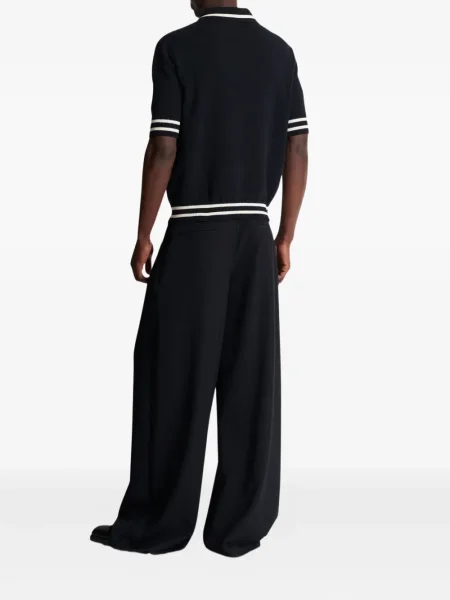 Polo Balmain tricotate negru