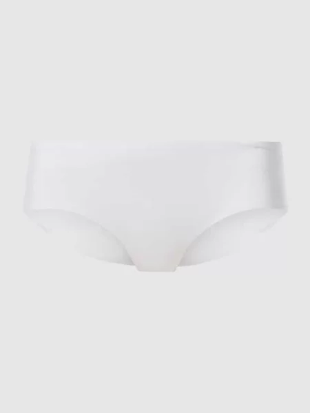 Figi z elastycznym pasem Schiesser białe
