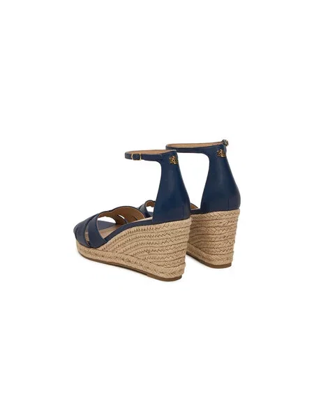 Espadrile LAUREN RALPH LAUREN Nellie Mornarsko modra