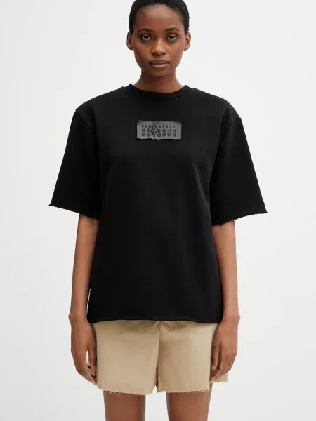 Maison Margiela tricou din damski negru